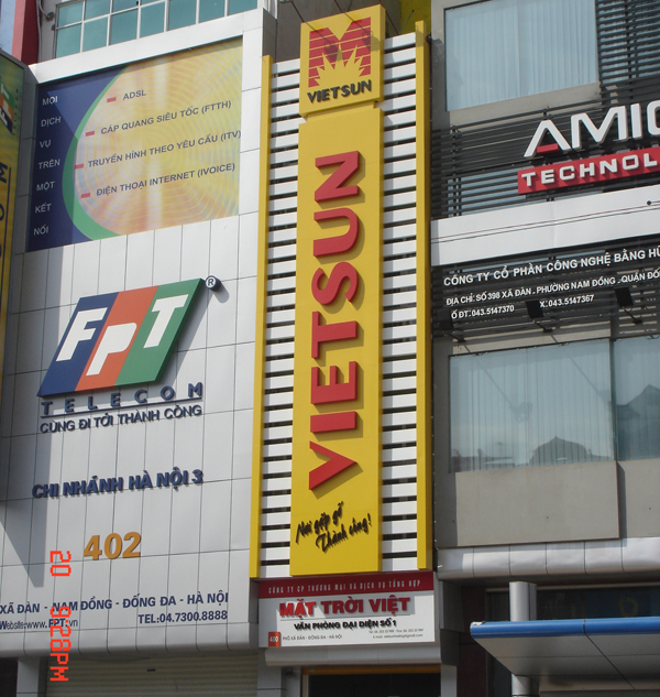 Bảng tên ngoài trời 27